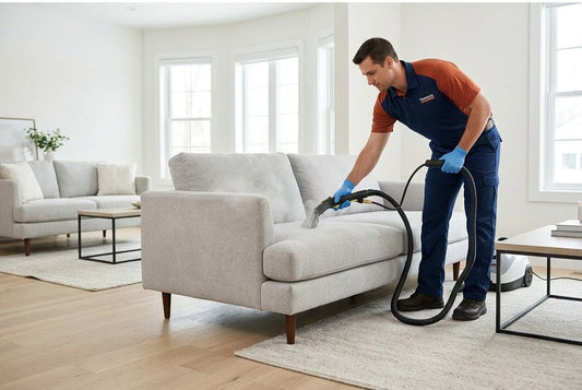 Professional sofa extraction cleaning service